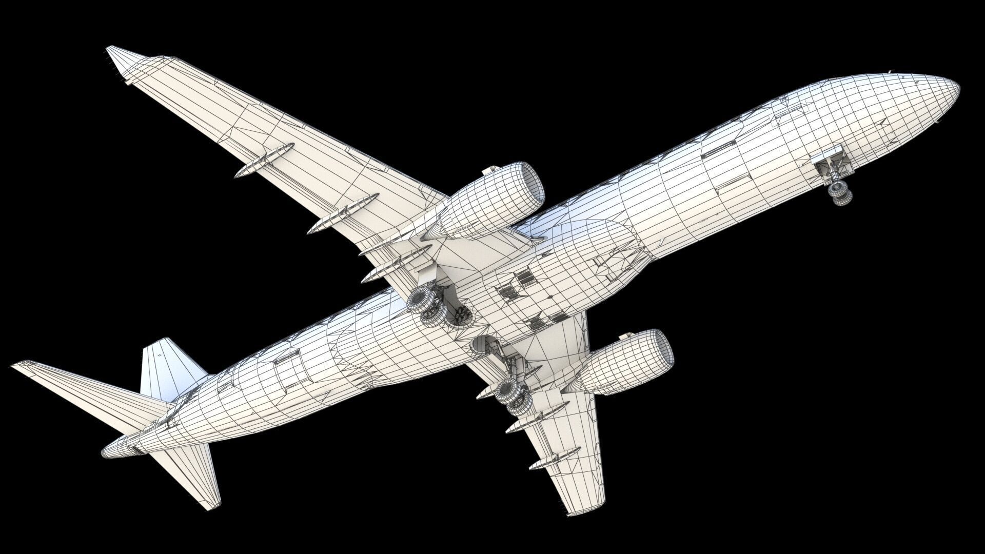 Embraer 190 3D model_16