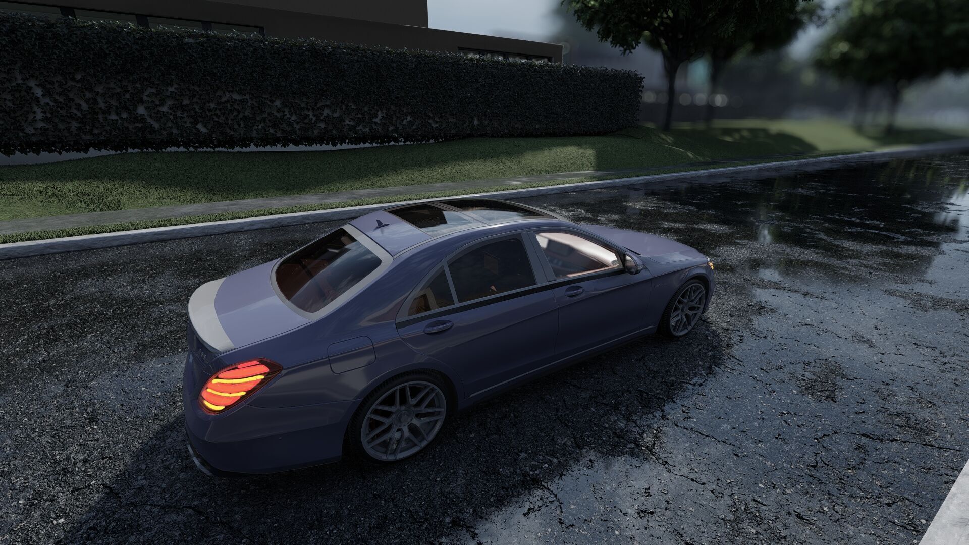 Mercedes S65 AMG with interior 3D model_21