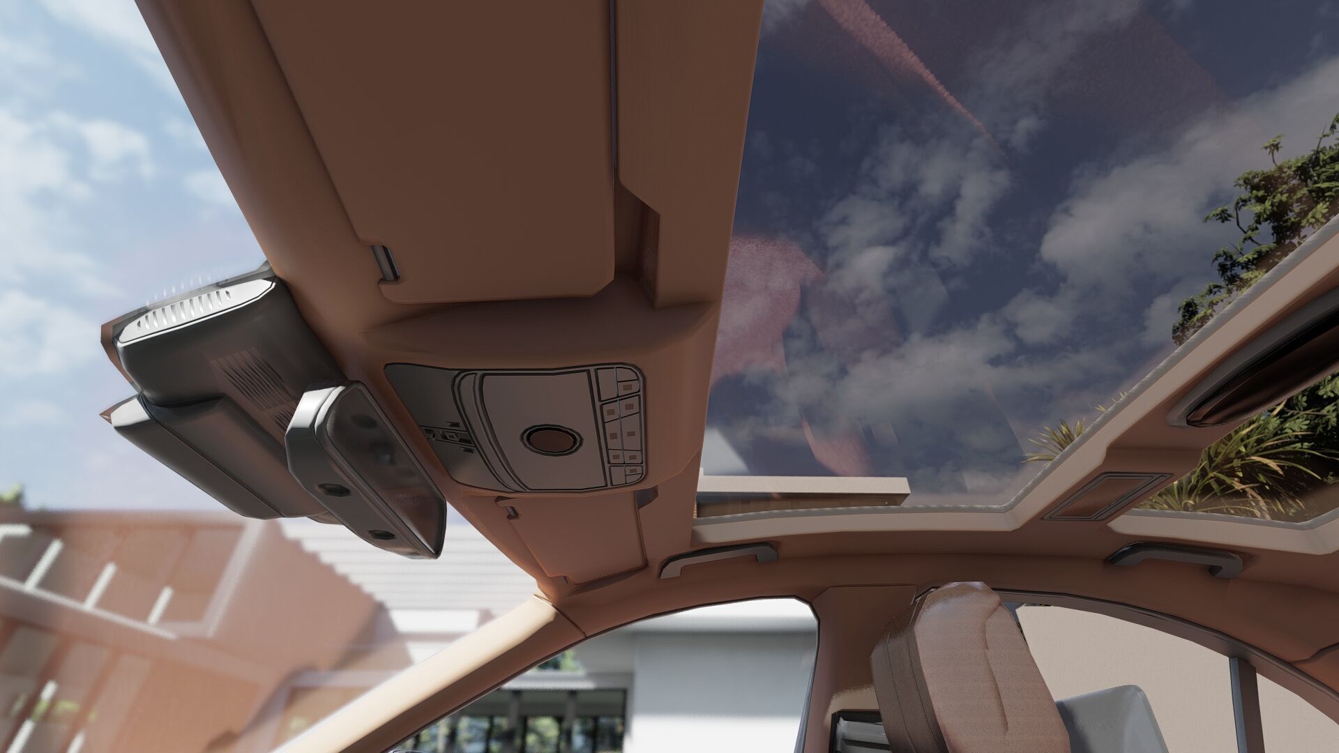 Mercedes S65 AMG with interior 3D model_27