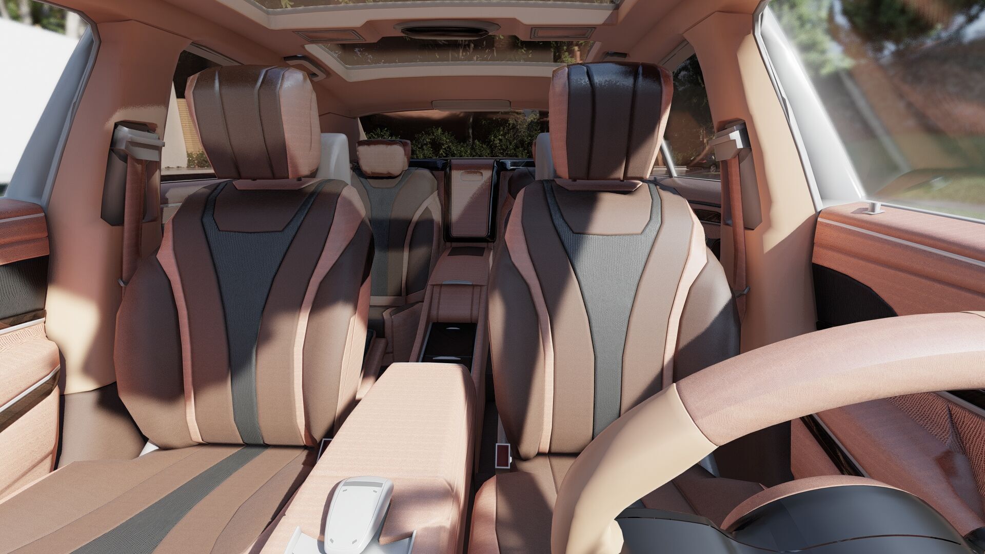 Mercedes S65 AMG with interior 3D model_32