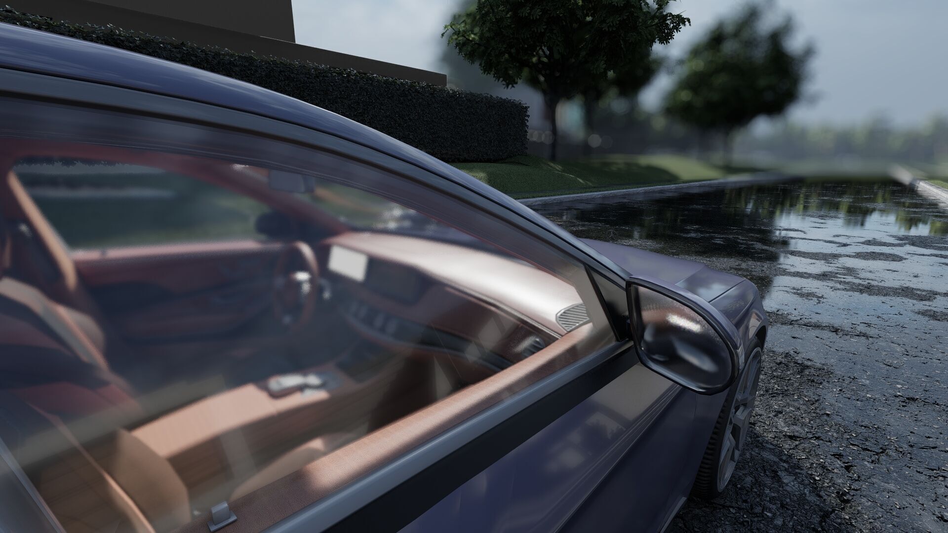 Mercedes S65 AMG with interior 3D model_22