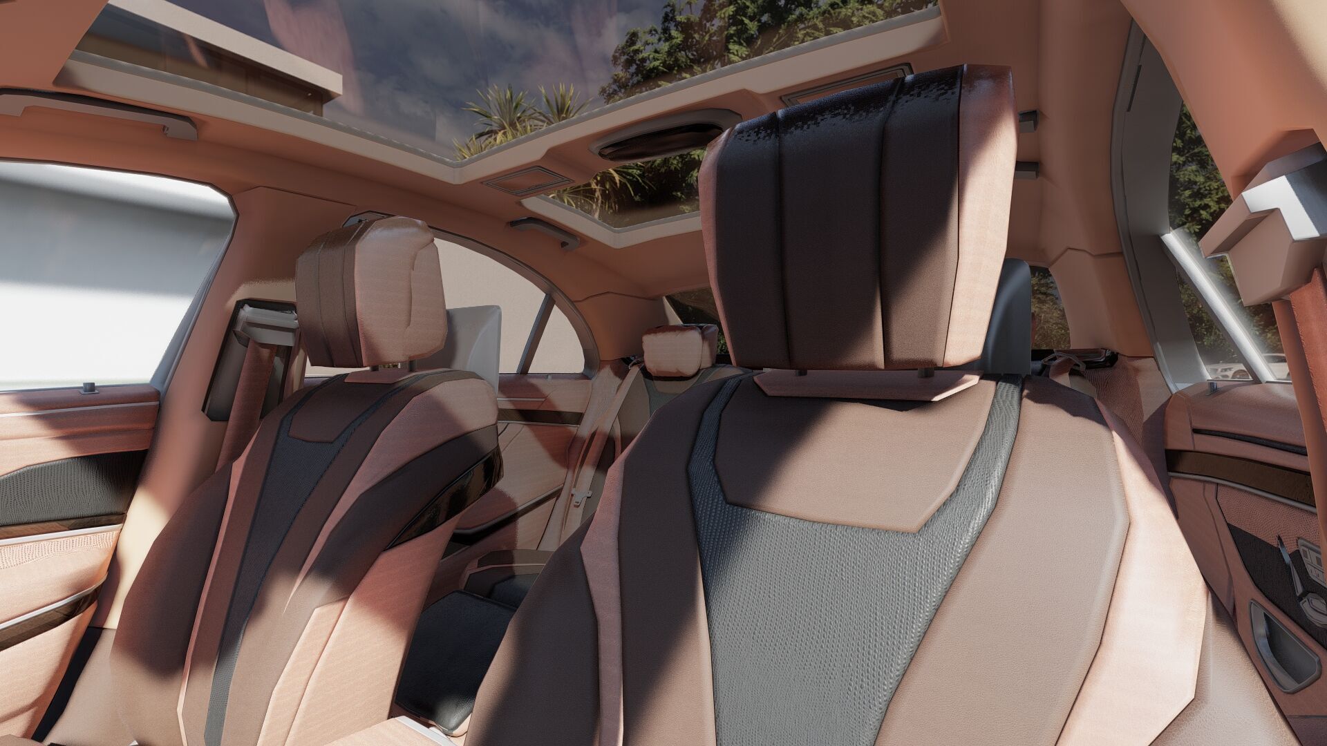 Mercedes S65 AMG with interior 3D model_28