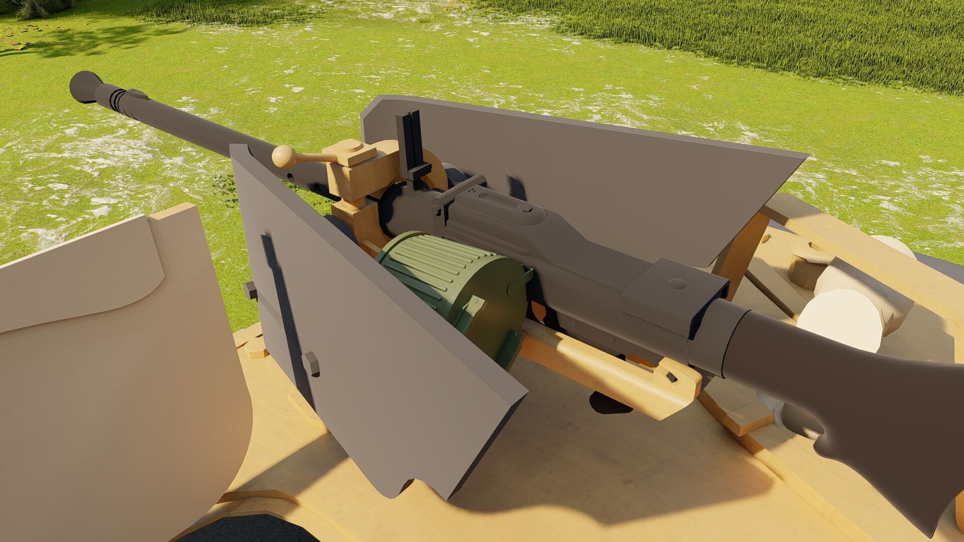 Jagdpanzer 38 Hetzer with interior 3D model_16