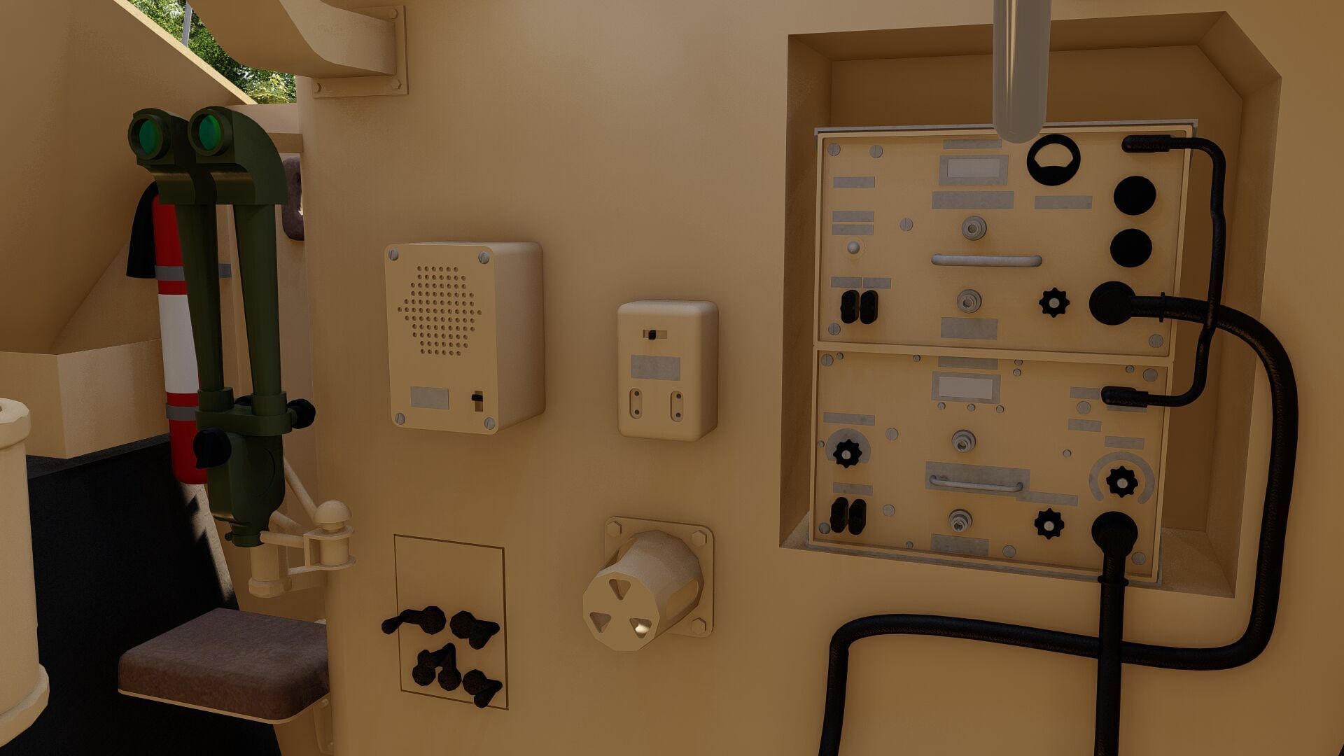 Jagdpanzer 38 Hetzer with interior 3D model_14