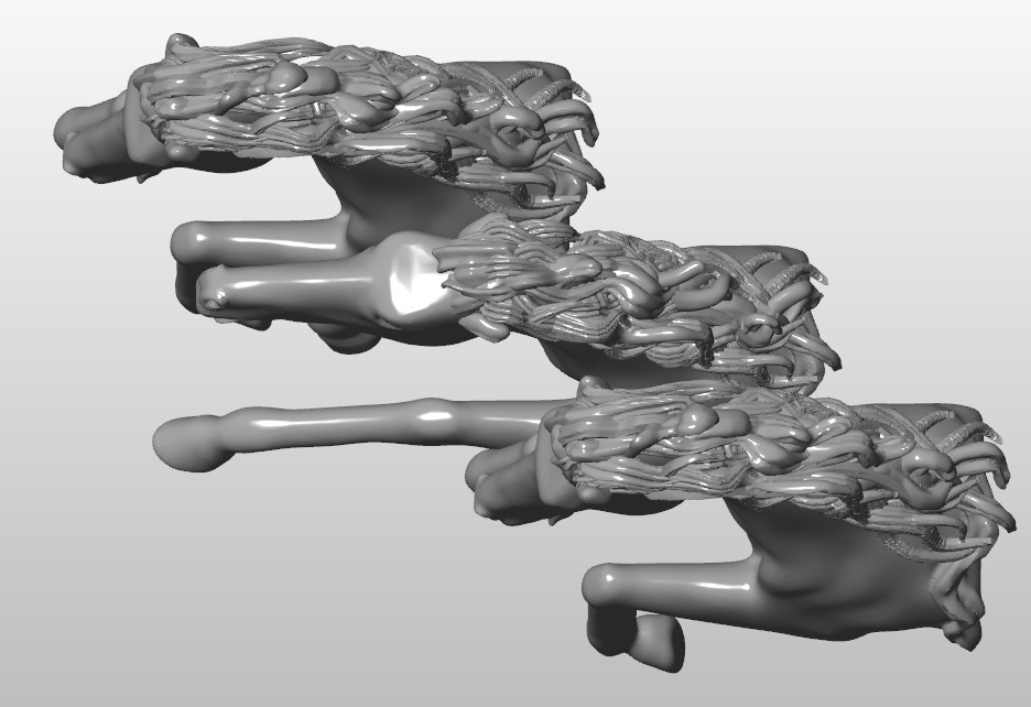 CABALLOS CARRERA 3D print model_2