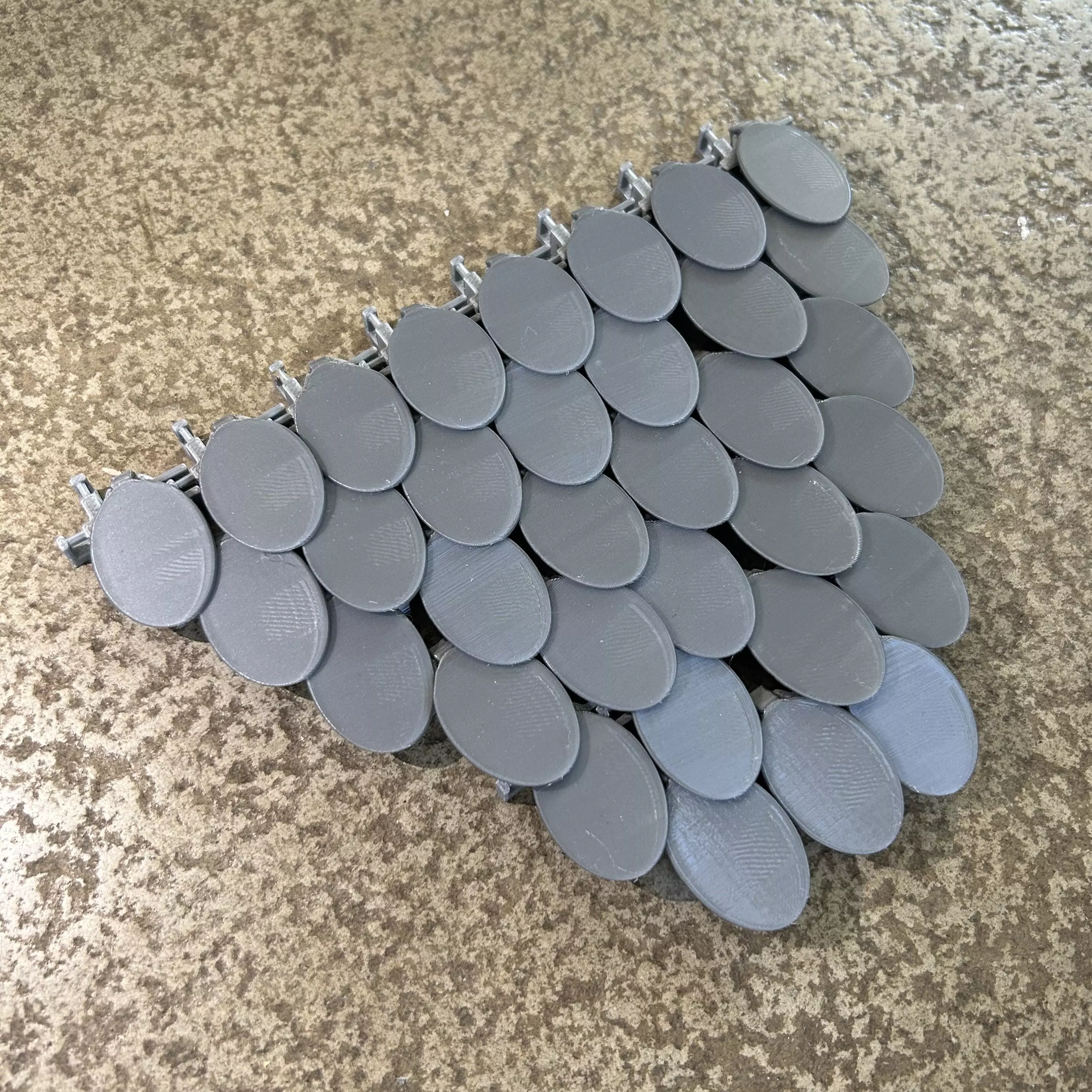 Conectable Rounded Scale Plate 3D print model