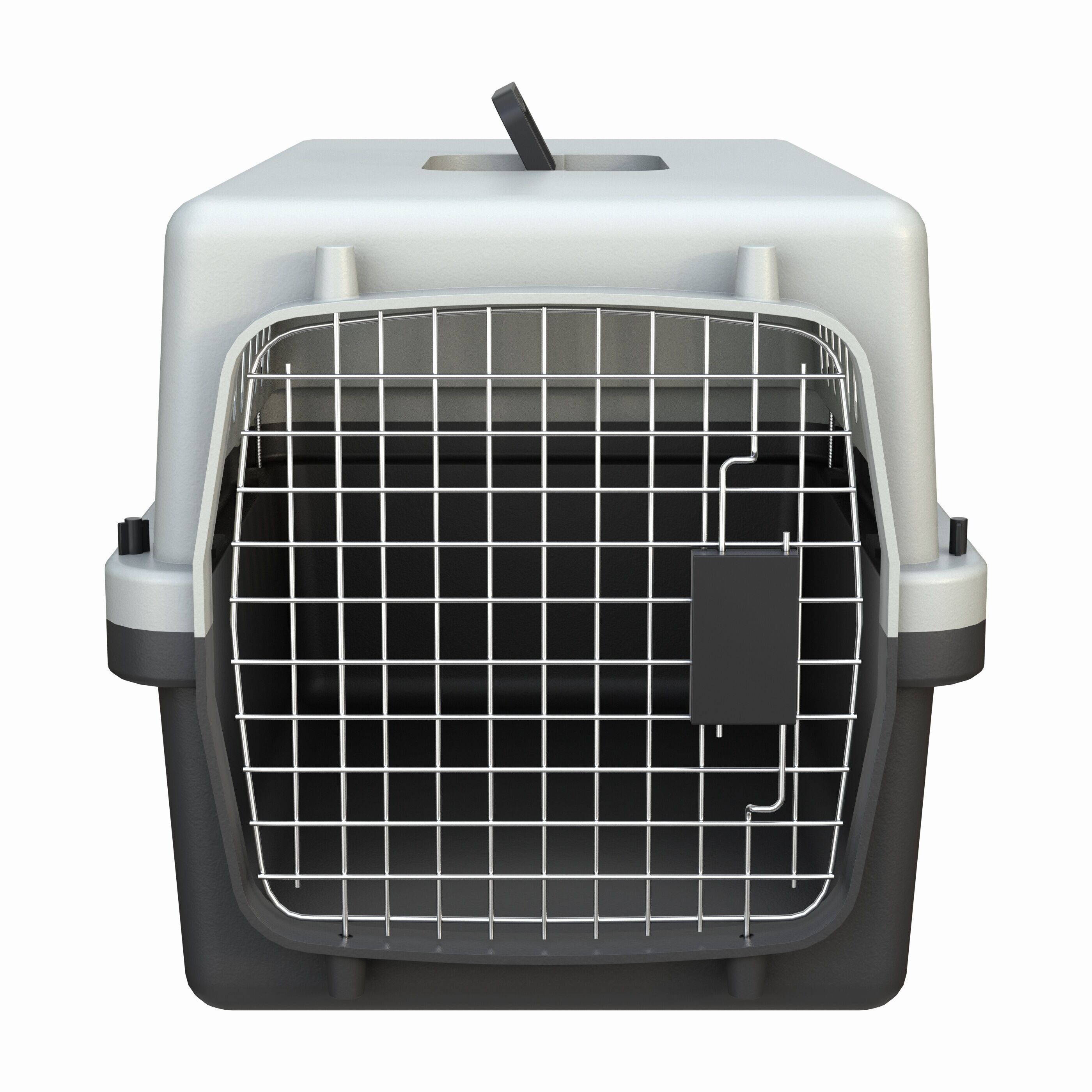 Pet Carrier Low-poly 3D model_3