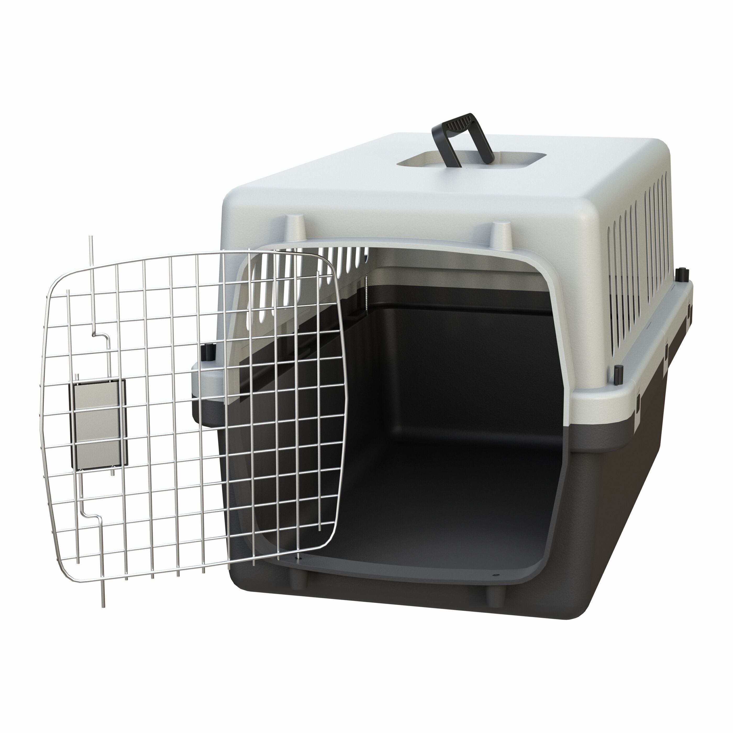 Pet Carrier Low-poly 3D model_1