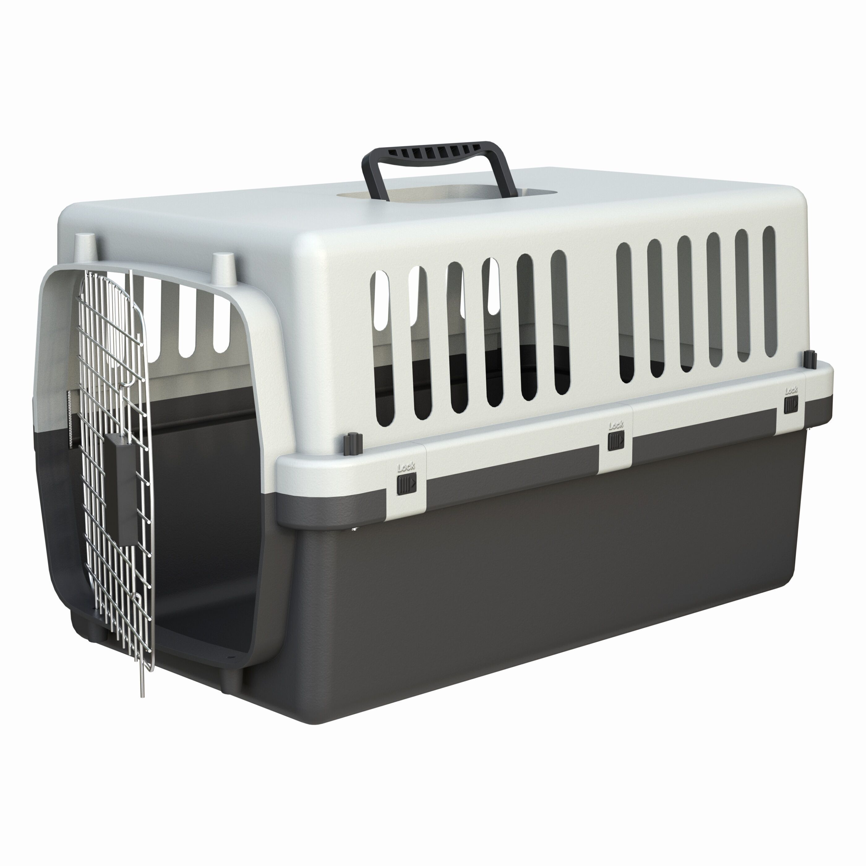 Pet Carrier Low-poly 3D model_5