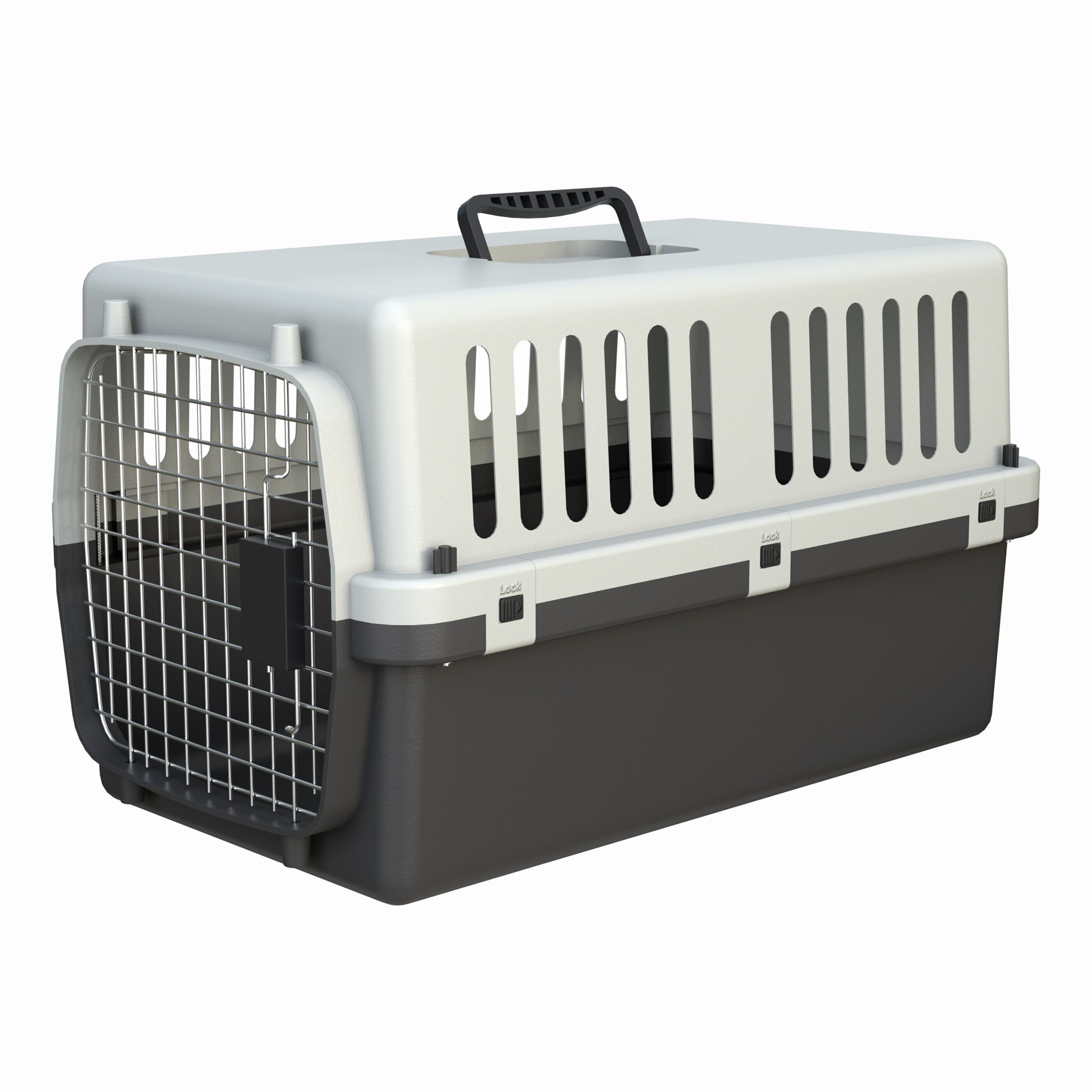 Pet Carrier Low-poly 3D model_4