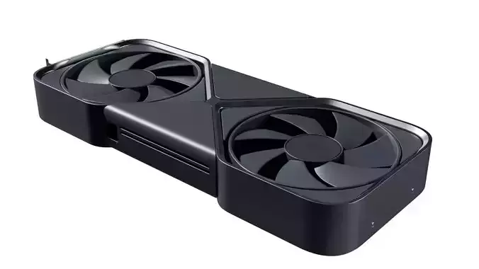 RTX 5090- Graphics card for video games 3D model