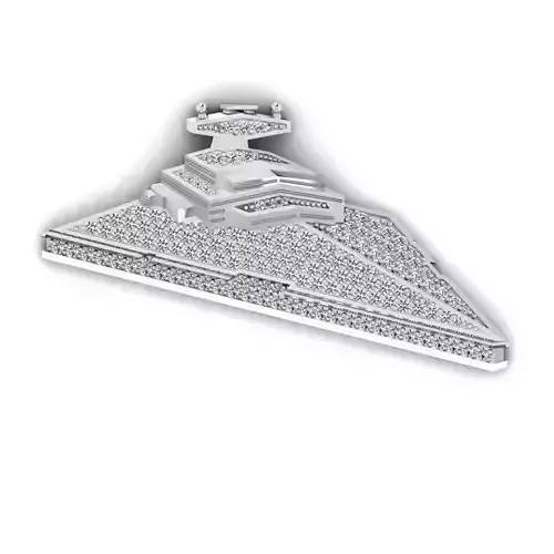 Mega class Star Dreadnought Destroyer 3D print model