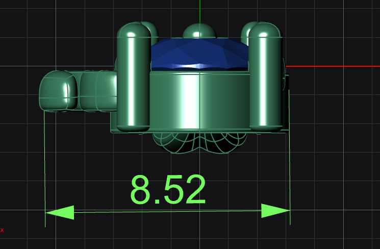 Pendant Cat 3D print model_4