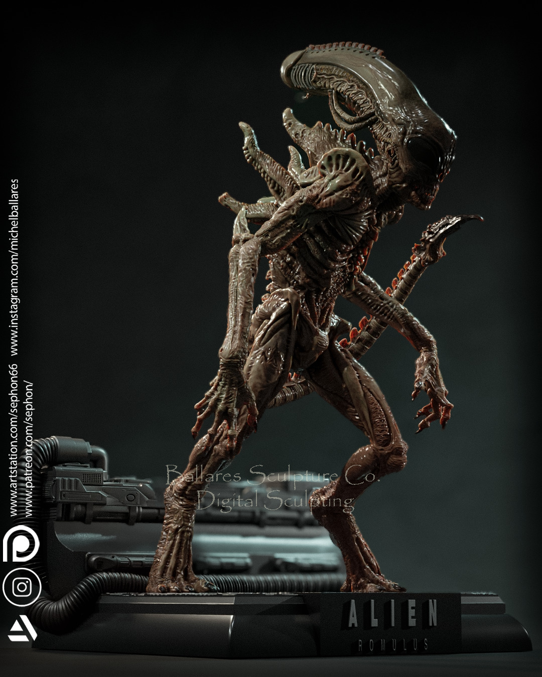 ALIEN BY CREATIVE GEEK MB 3D print model_4