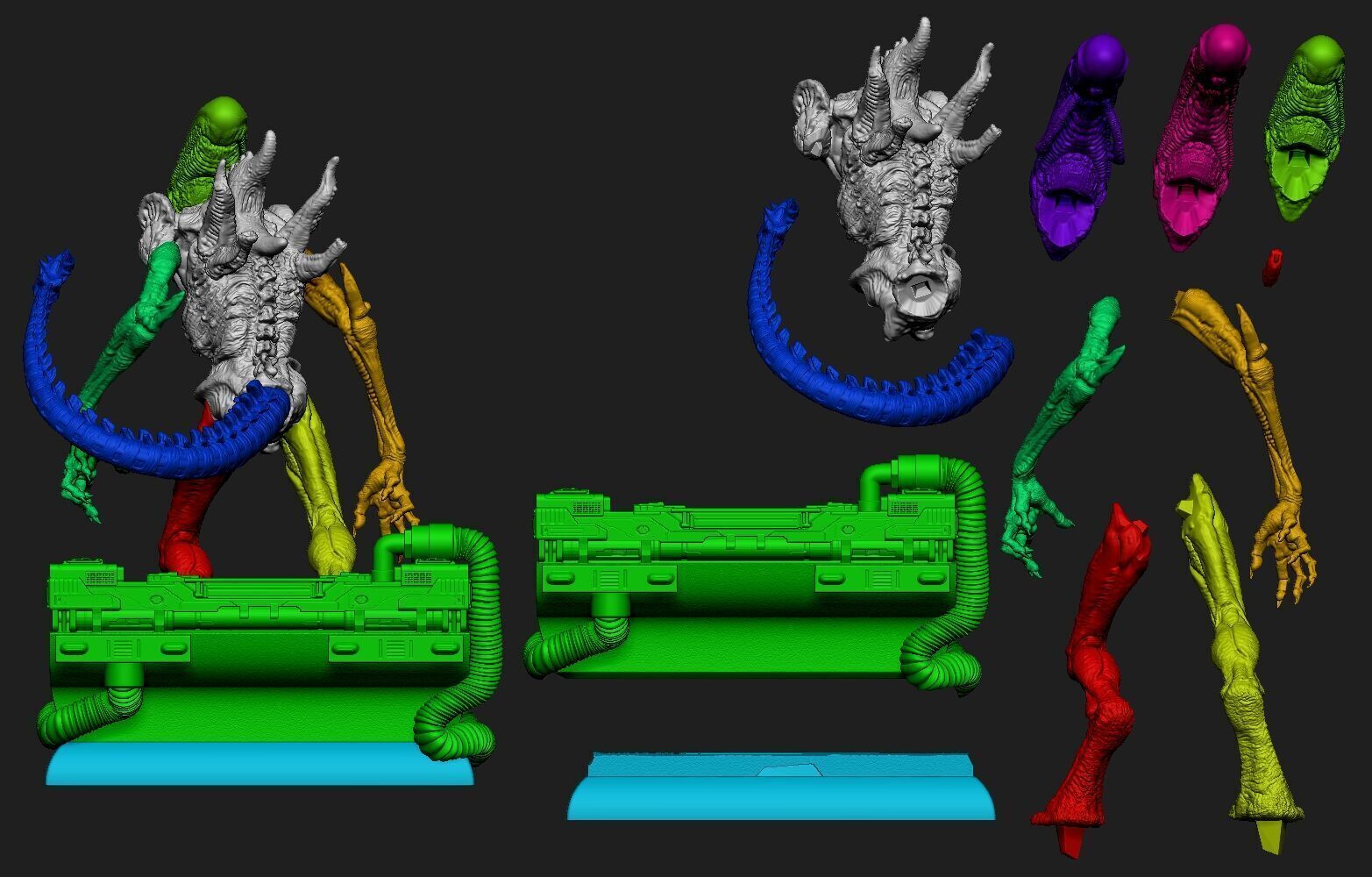 ALIEN BY CREATIVE GEEK MB 3D print model_10