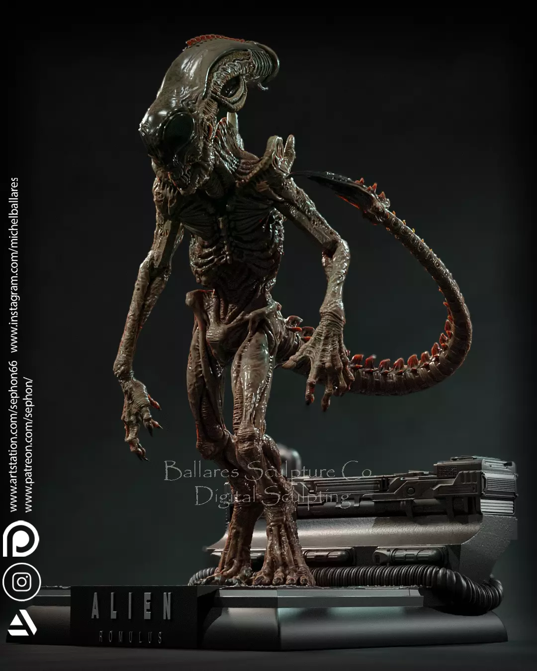 ALIEN BY CREATIVE GEEK MB 3D print model_0