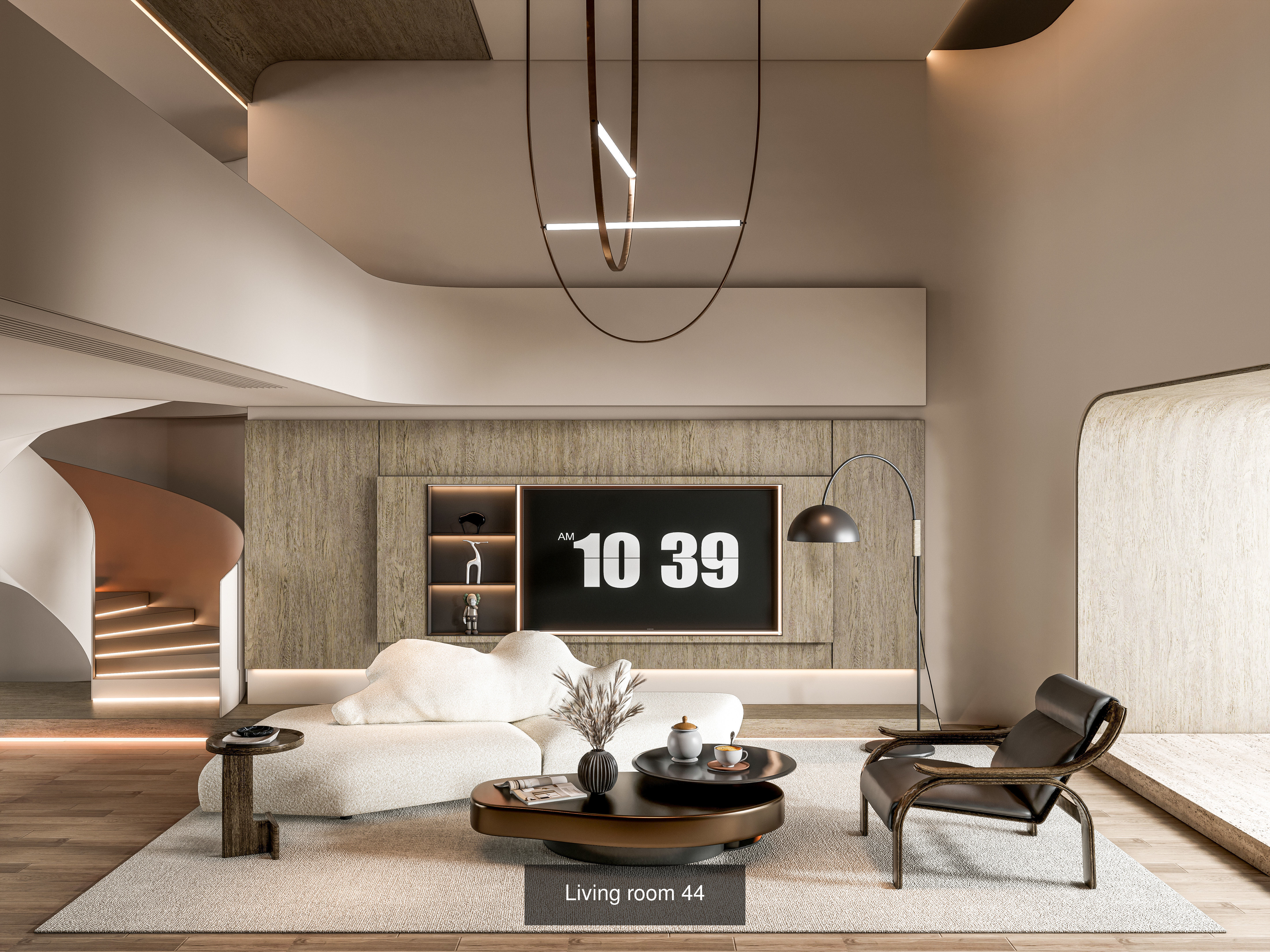 Modern Living Rooms Collection No 4 of 16 scenes _3