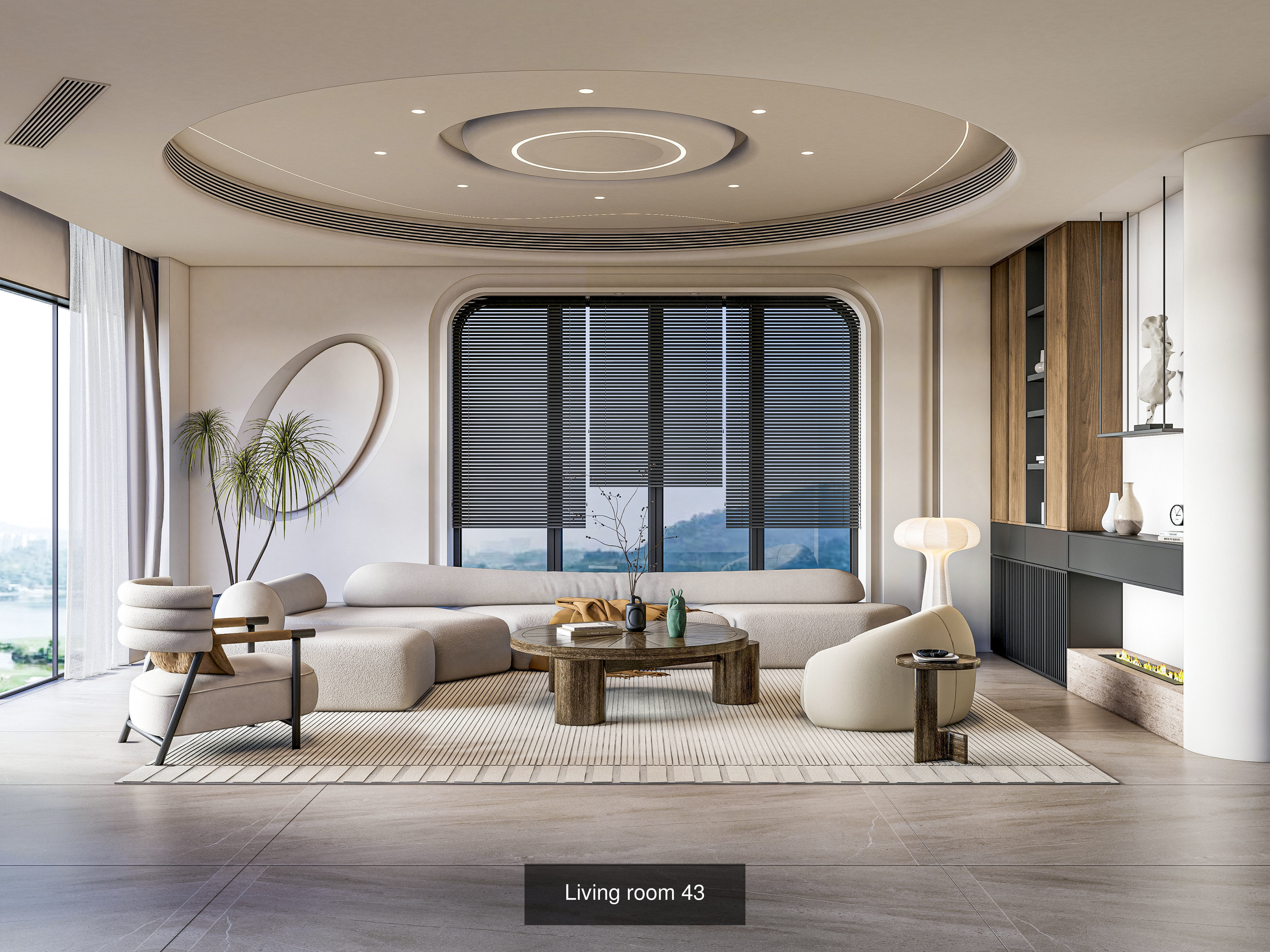 Modern Living Rooms Collection No 4 of 16 scenes _2