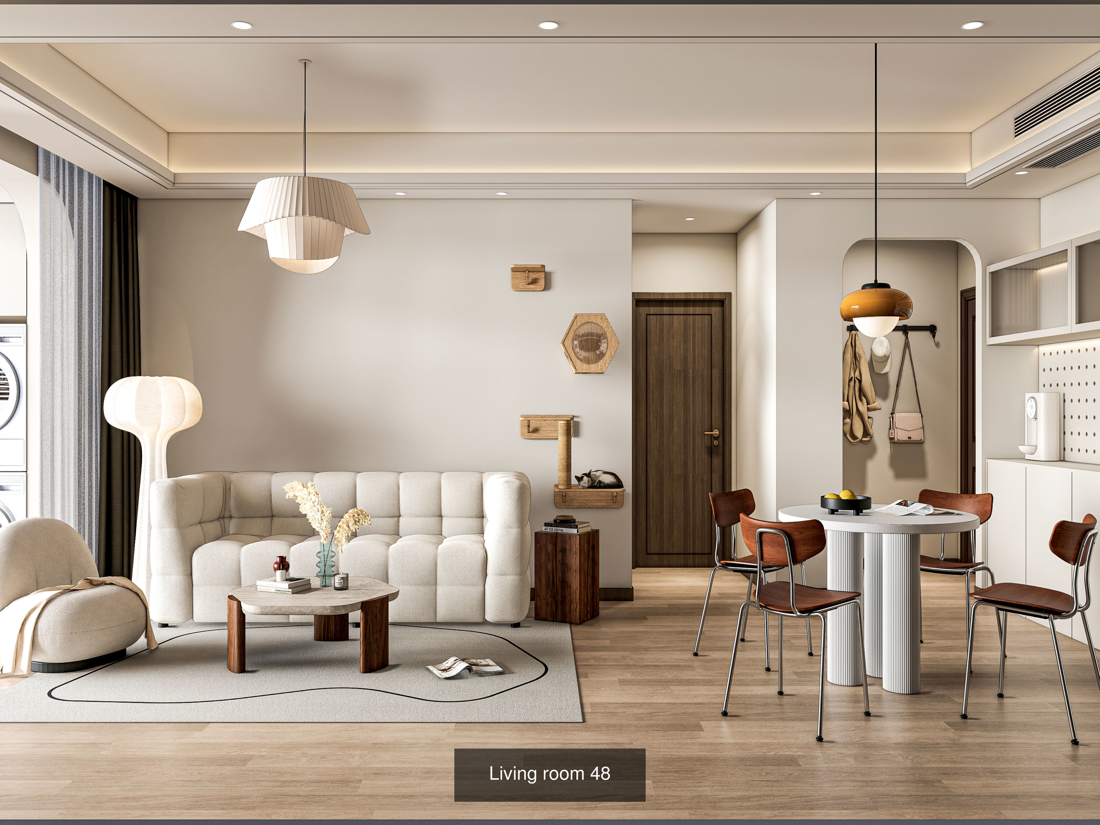 Modern Living Rooms Collection No 4 of 16 scenes _7