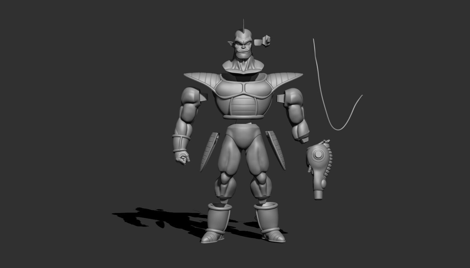 Soldiers Frezzers army   3D print model_2