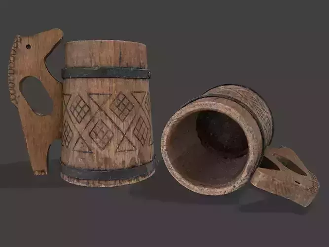Old Wooden Cup