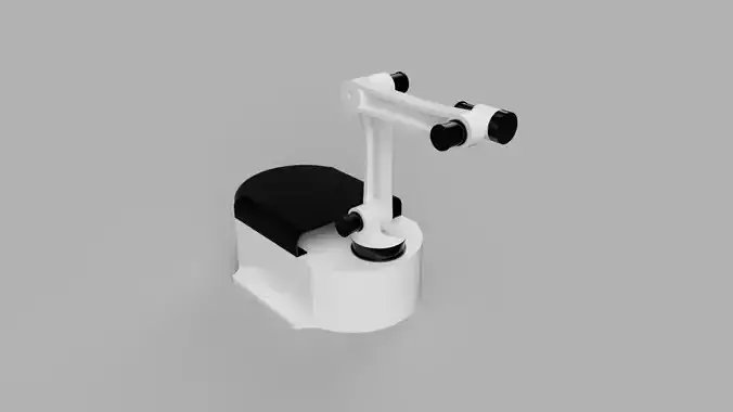 Robotic Arm With Cable Drive 3D print model