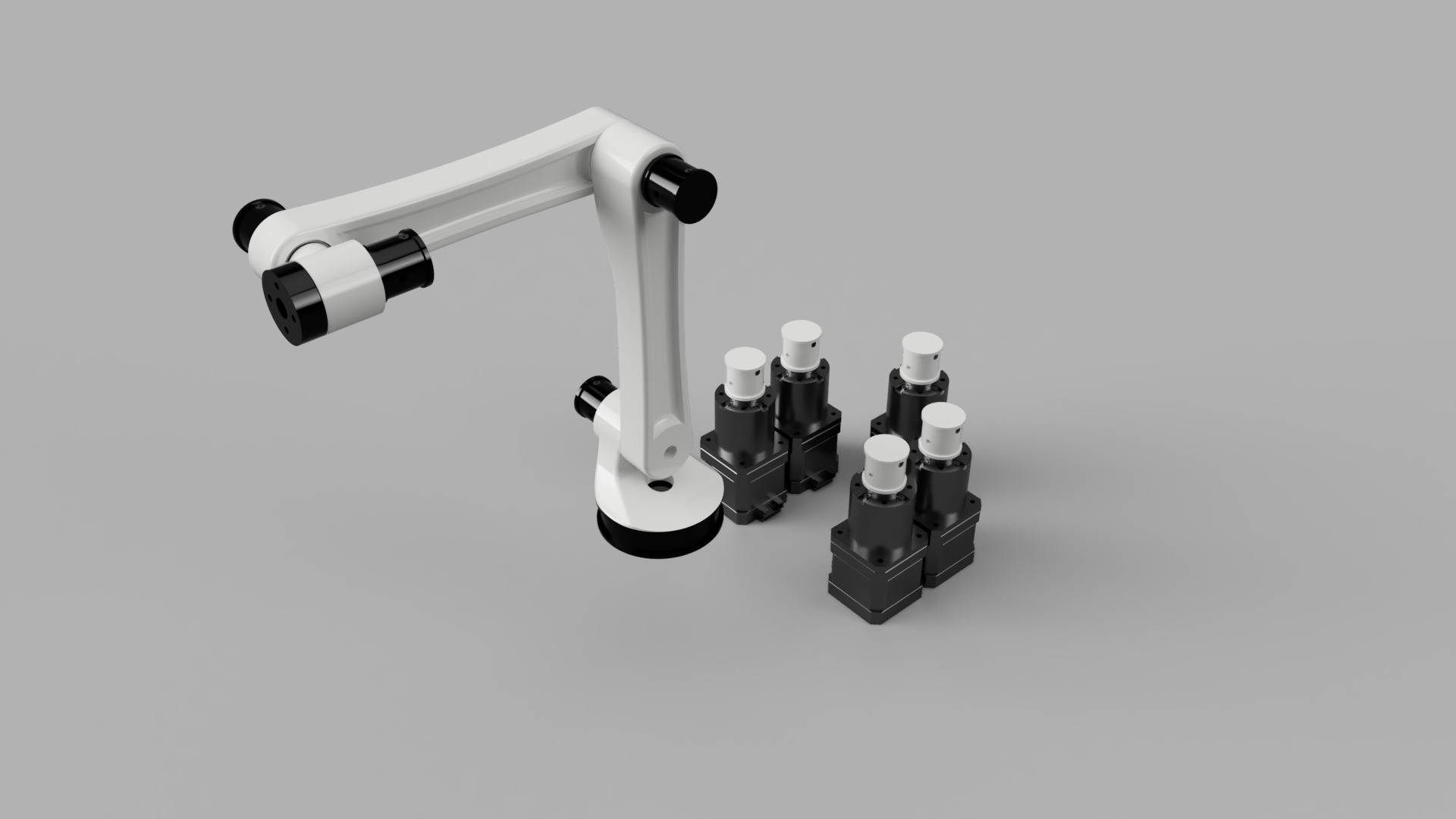 Robotic Arm With Cable Drive 3D print model_5