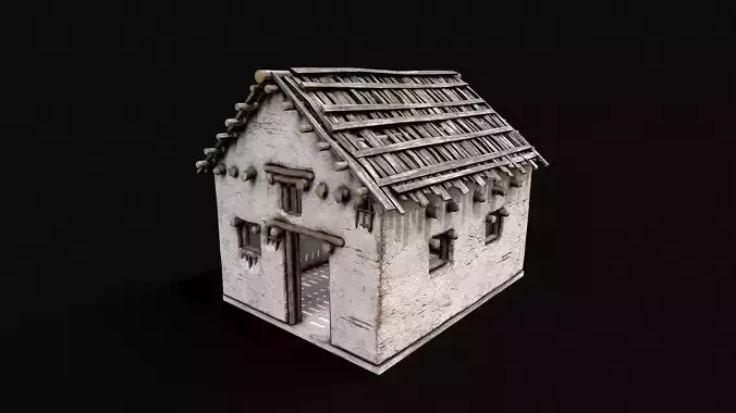Village White Clay House 1