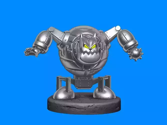 Robot Fat Cat for 3D printing STL 3D print model