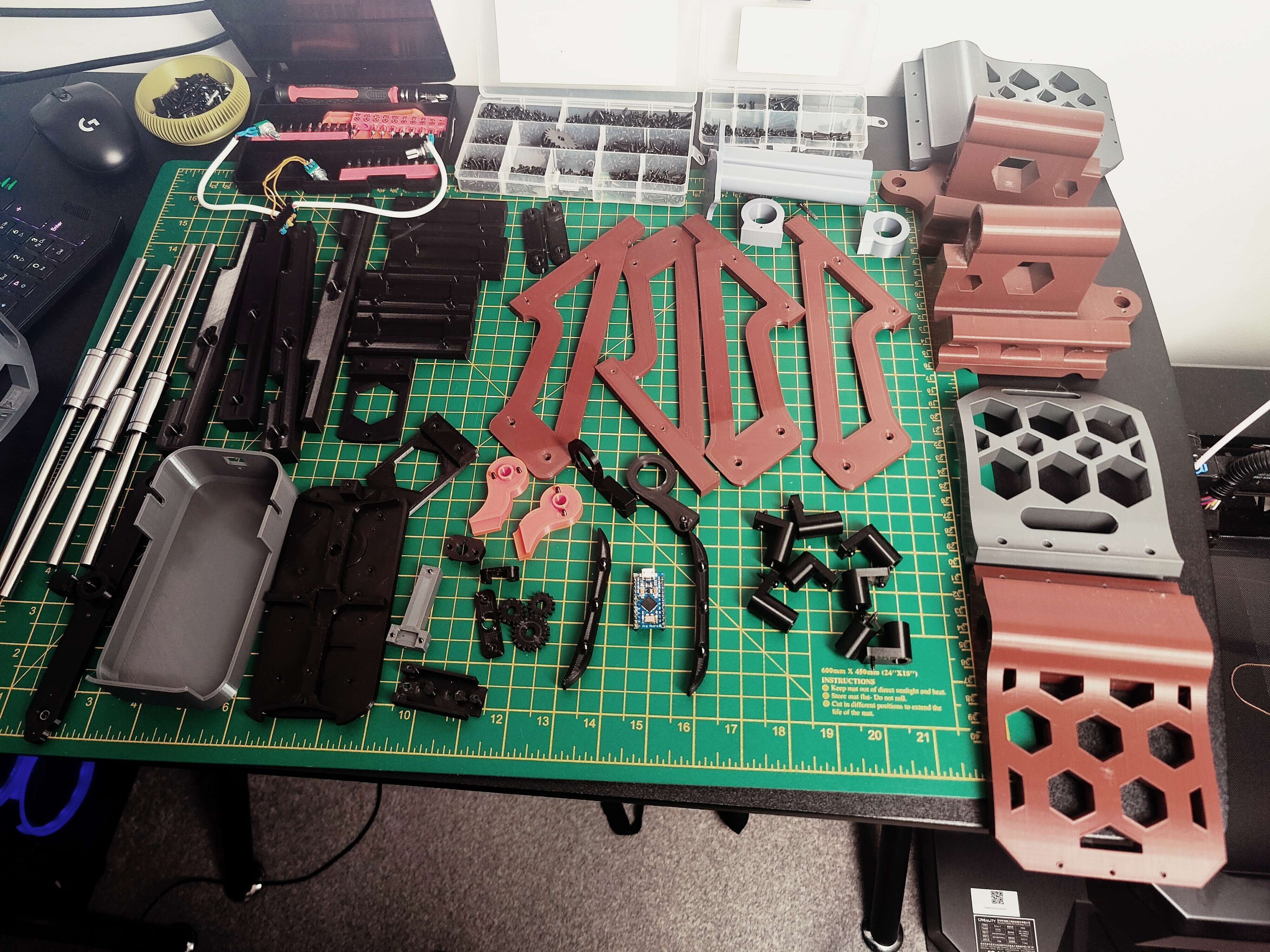 Rudder Pedals DIY 3D Printed Guide MSFS 2020 MSFS2024 XPlane 3D print model_4