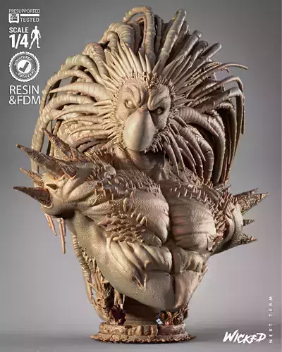 Wicked Marvel Blackheart Portrait Bust