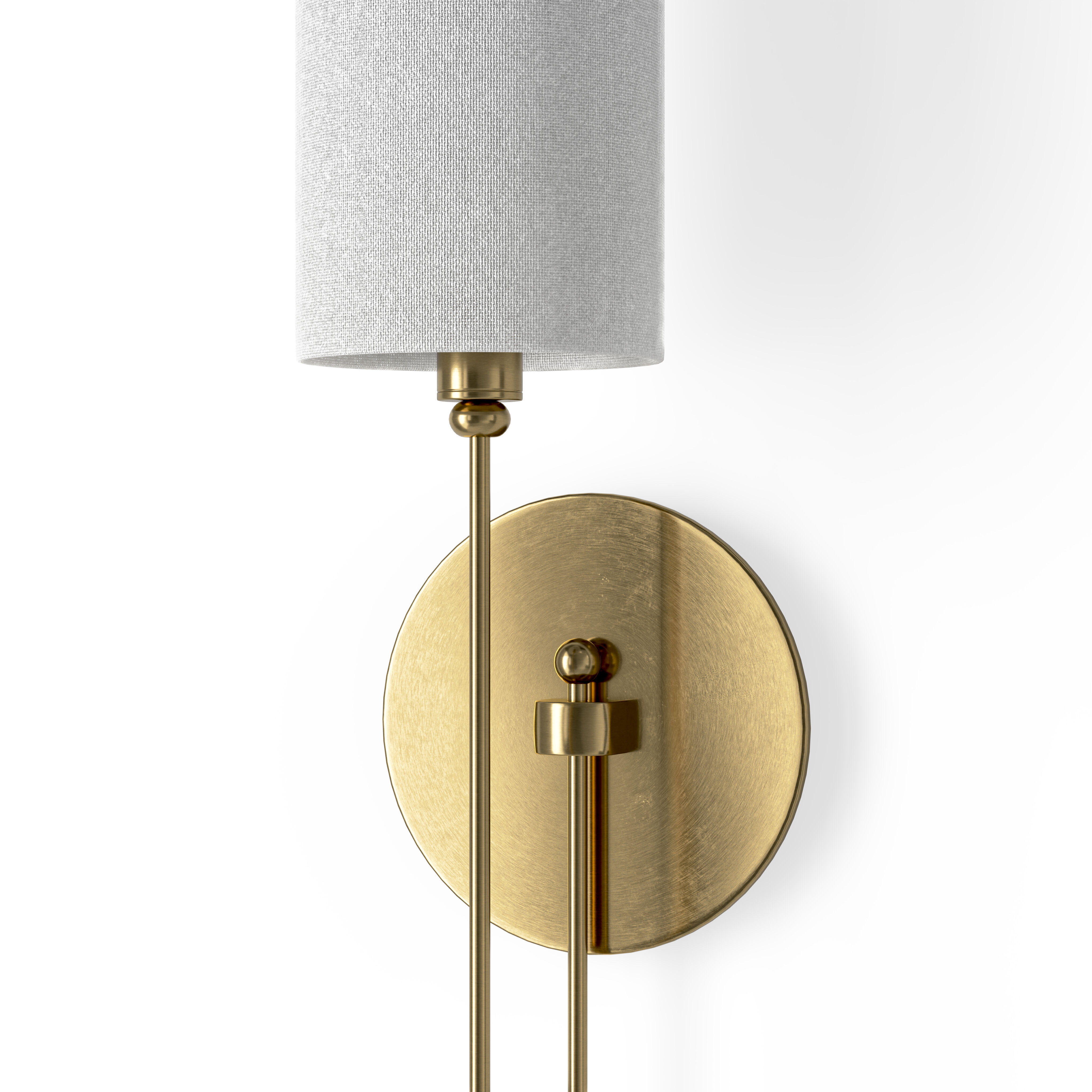 Sconce Wall Light 3D model_2
