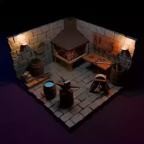 Isometric forge