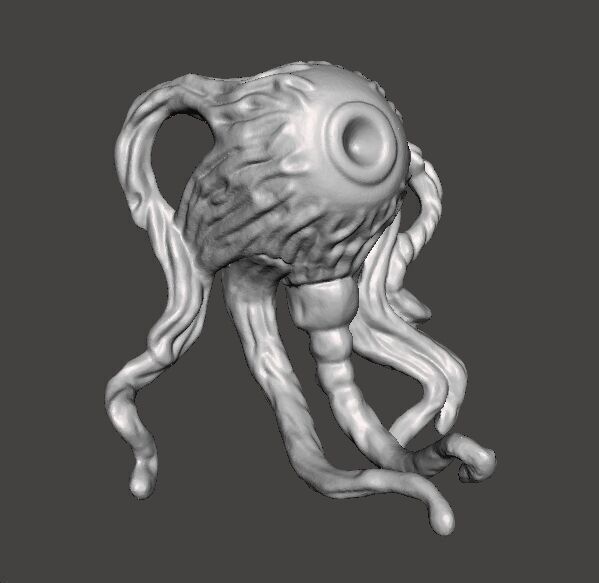 MIGHTYMAX EYE OF THE CYCLOPS 1992 PVC FIGURE MINIATURE TOY 3D print model_2