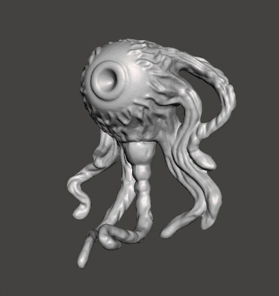 MIGHTYMAX EYE OF THE CYCLOPS 1992 PVC FIGURE MINIATURE TOY 3D print model_1