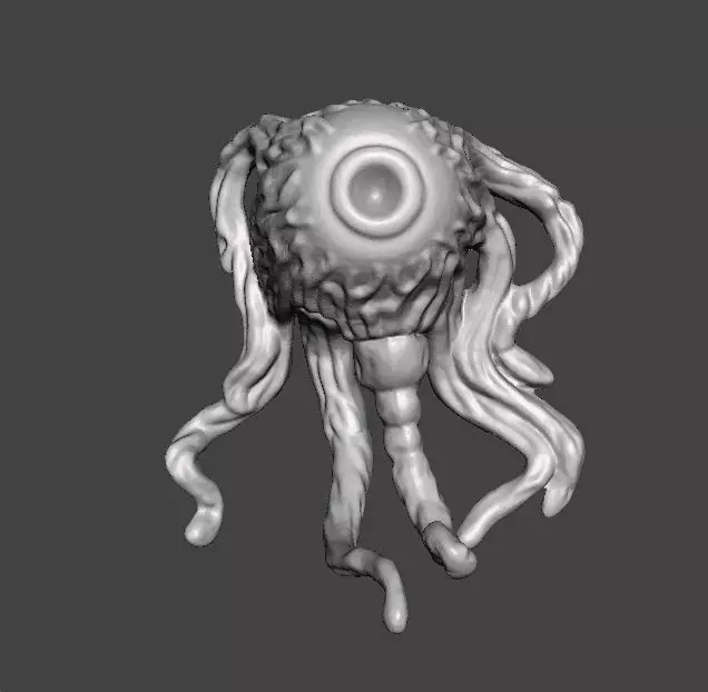 MIGHTYMAX EYE OF THE CYCLOPS 1992 PVC FIGURE MINIATURE TOY 3D print model_0