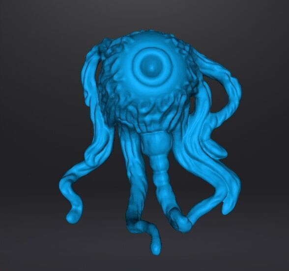 MIGHTYMAX EYE OF THE CYCLOPS 1992 PVC FIGURE MINIATURE TOY 3D print model_8