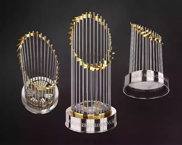 Baseball World Series Champion Trophy