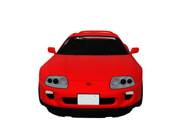 toyota supra 3D model