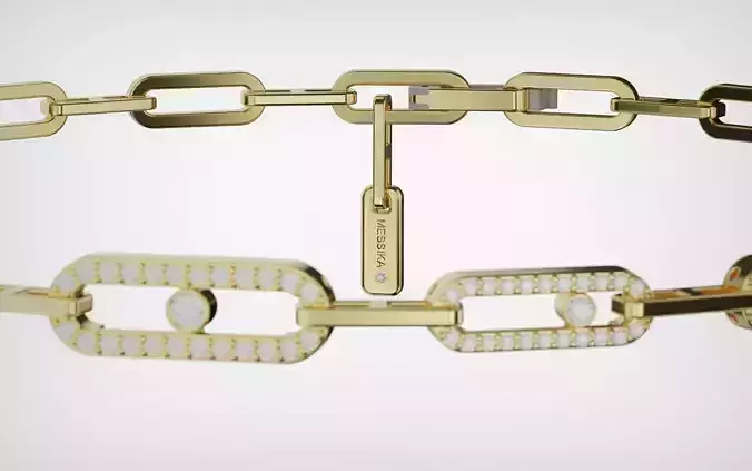 Messika Necklaces - Move Link Multi Choker