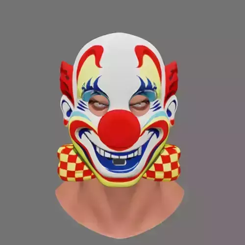 Creepy Clown Mask