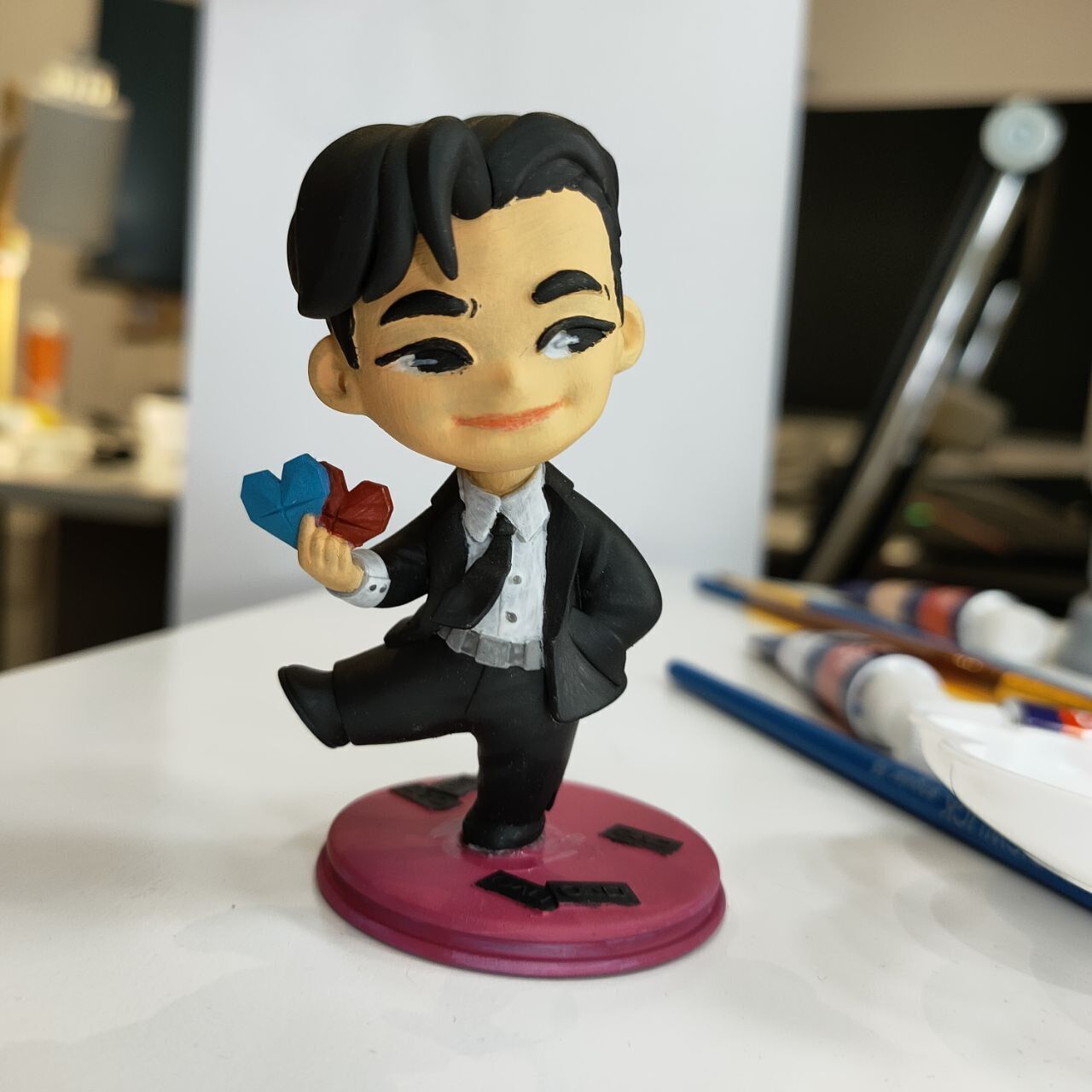Chibi Salesman - Squid Game Fan Art 3D print model_8