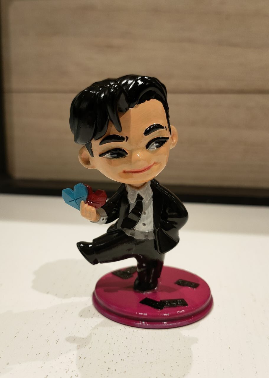 Chibi Salesman - Squid Game Fan Art 3D print model_9