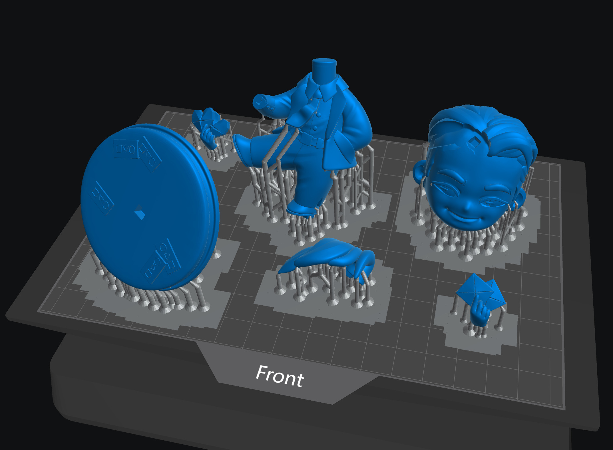 Chibi Salesman - Squid Game Fan Art 3D print model_6