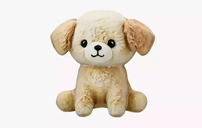 Dog Plushie Puppy Cartoon Chibi PBR