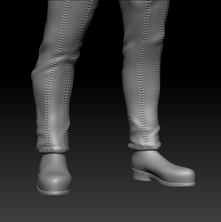 Mexican Charro Cockerel 3D print model_4