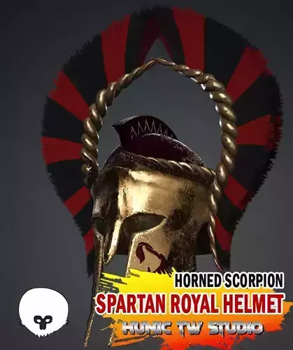 - Spartan Royal Helmet v Horned Scorpion 