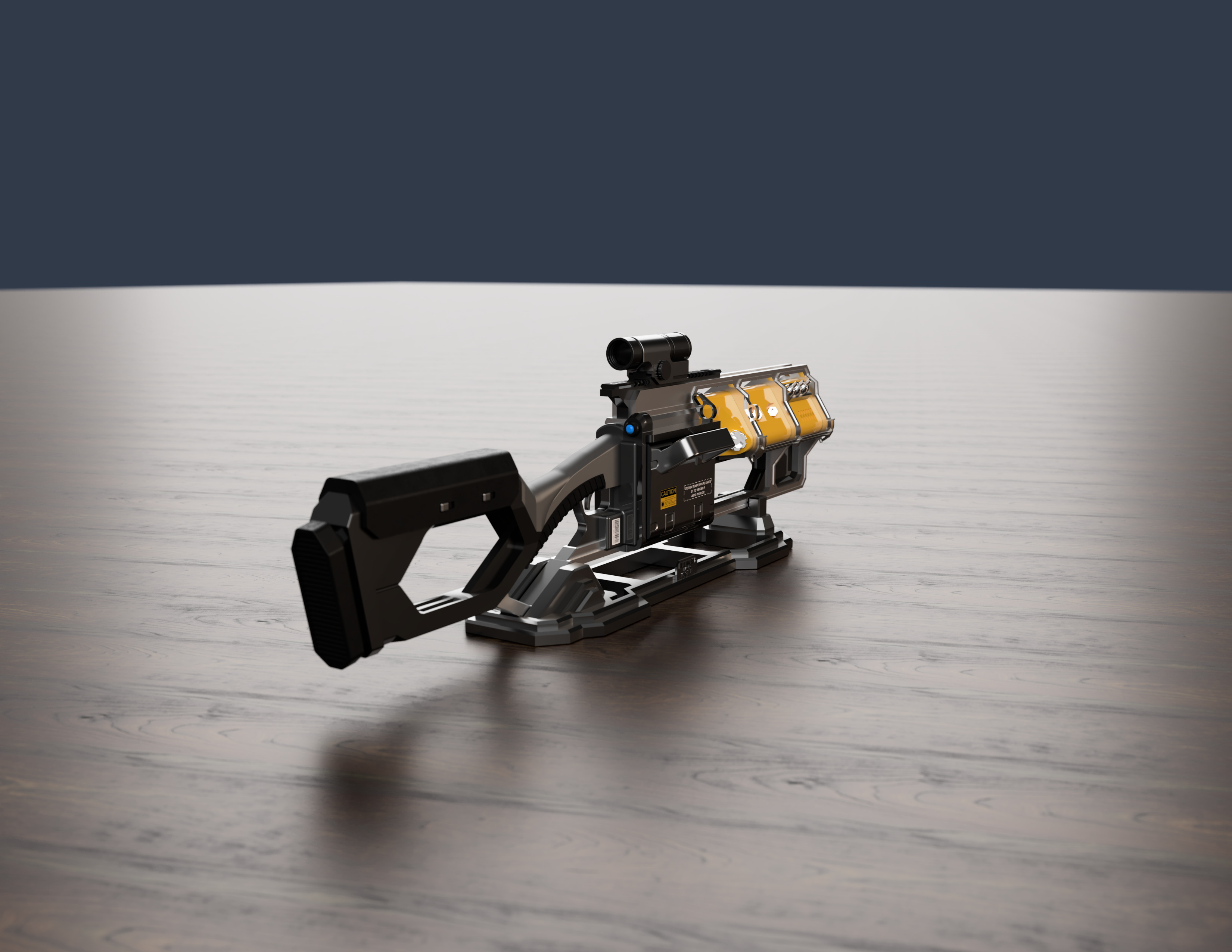 Helldivers 2 LAS-16 Sickle - 3D print files and code 3D print model_7