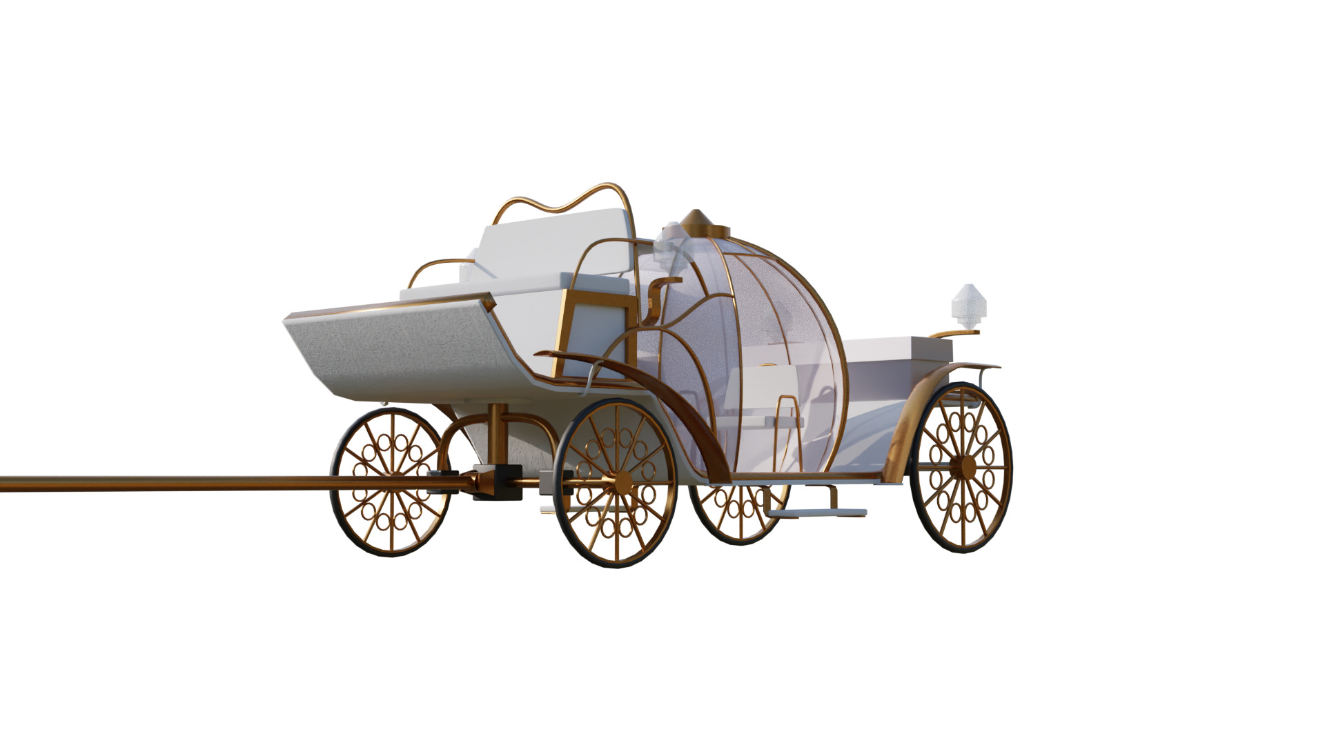 Wedding Chaise 3D model_11