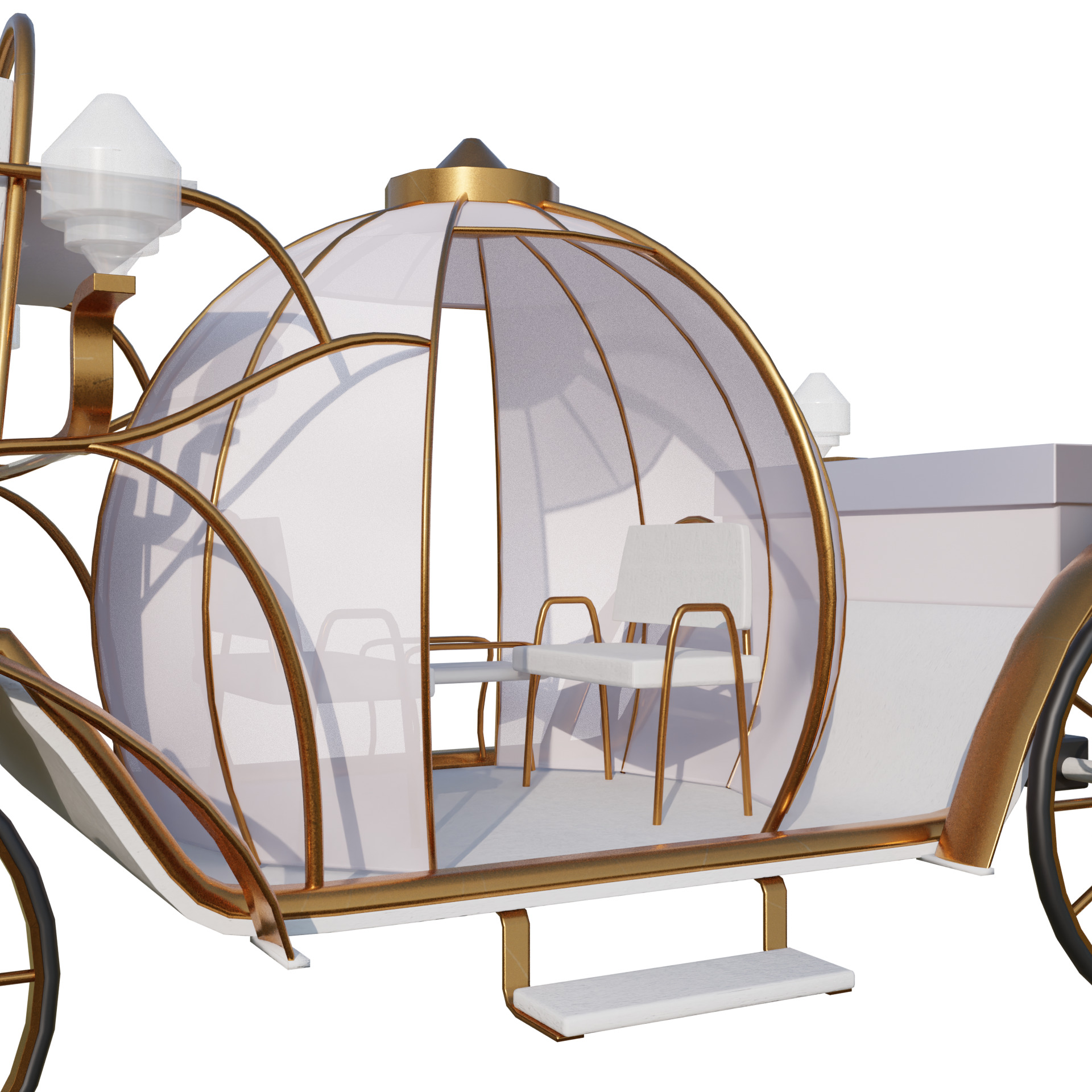 Wedding Chaise 3D model_7